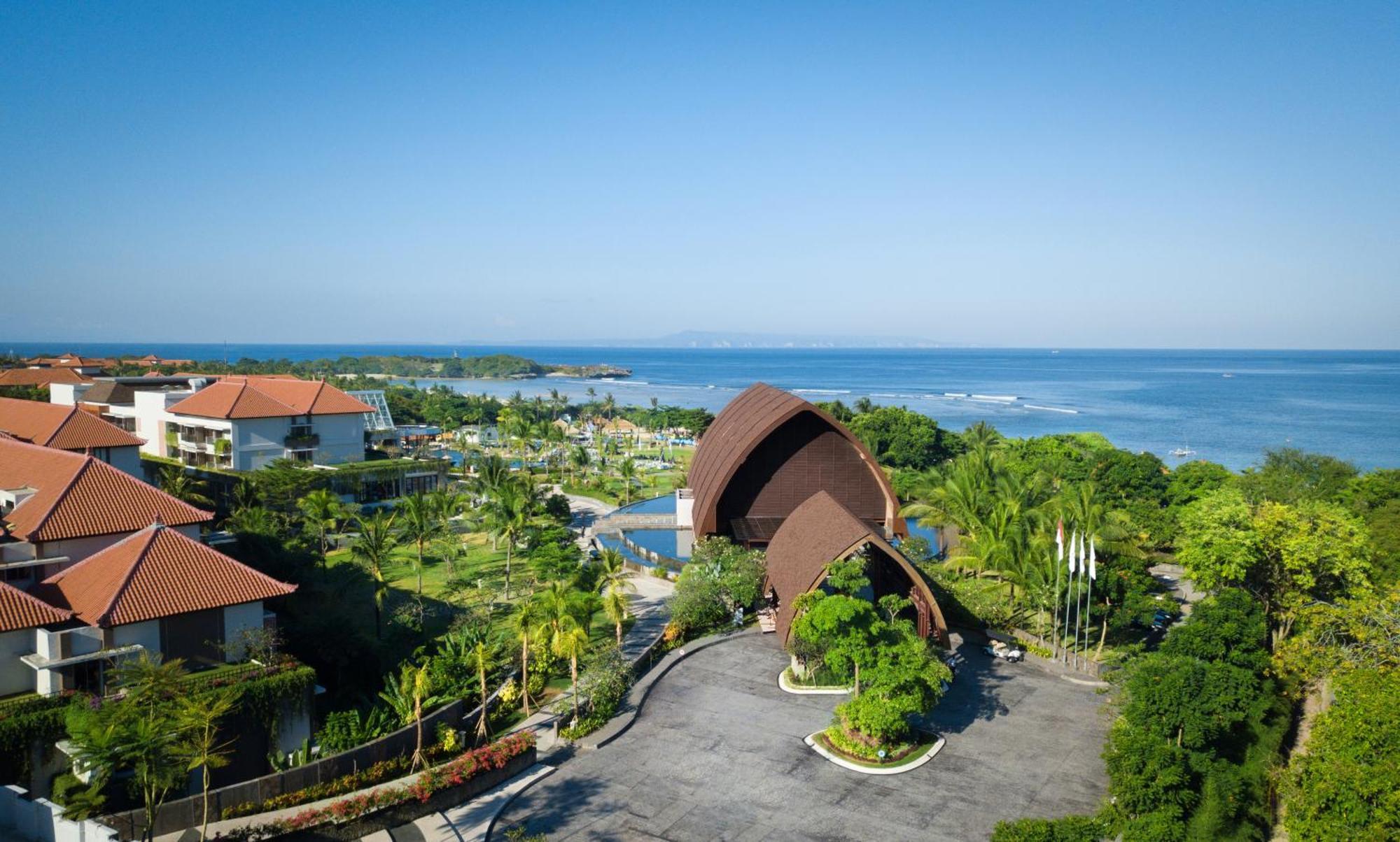 Merusaka Nusa Dua Exterior foto The entrance of the resort